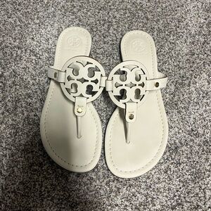 Tory Burch White Sandals